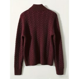 Women'S Sweater - Soft Pullover Sweater with V-Neck, Loose Fit Long Sleeve Top for Everyday & Formal Outfits - All-Season Layering Essential in Green