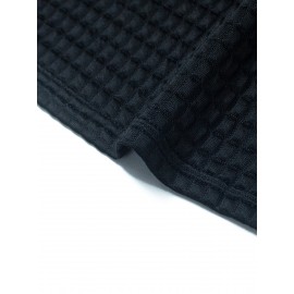 Plus Size - European And American Autumn And Winter Fashion Elegant Faux Two-Piece Cardigan with Pockets And Drawstring Hood, Long Plus-Size Women'S Coat.